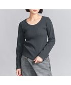 【ユナイテッドアローズ/UNITED ARROWS】のコットンリブ ラウンドネック カットソー DK.GRAY|ID: prp329100004751108 ipo3291000000034726309