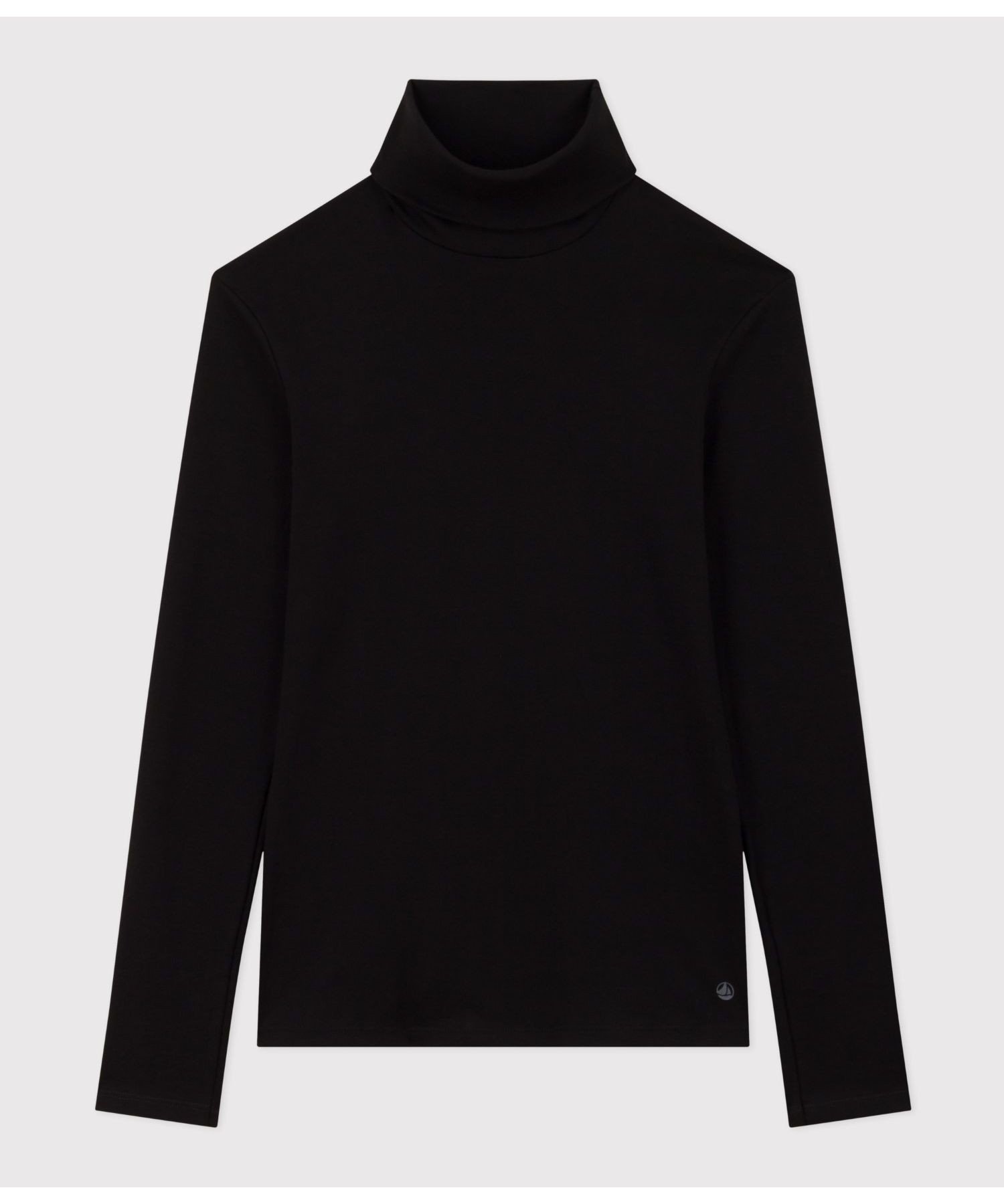 【プチバトー/PETIT BATEAU】のタートルネック長袖Tシャツ インテリア・キッズ・メンズ・レディースファッション・服の通販 founy(ファニー) 　ファッション　Fashion　レディースファッション　Fashion for Women　トップス・カットソー　Cut & Sew Tops　シャツ・ブラウス・オフィスカジュアル　Elegant Blouses & Button-Ups　ロングTシャツ・Tシャツ　Longline T-Shirts & Tees　タートルネック・ハイネックトップス　Turtlenecks & High-Neck Tops　おすすめ　Recommended / Our Picks　シンプル　Simple, Minimal　タートルネック　Turtleneck, High Neck　冬　Winter / This Winter　長袖　Long Sleeve, Full Sleeve　ブラック|ID: prp329100004751114 ipo3291000000034354052