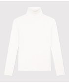 【プチバトー/PETIT BATEAU】のタートルネック長袖Tシャツ 人気、トレンドファッション・服の通販 founy(ファニー) ファッション Fashion レディースファッション Fashion for Women トップス・カットソー Cut & Sew Tops シャツ・ブラウス・オフィスカジュアル Elegant Blouses & Button-Ups ロングTシャツ・Tシャツ Longline T-Shirts & Tees タートルネック・ハイネックトップス Turtlenecks & High-Neck Tops おすすめ Recommended / Our Picks シンプル Simple, Minimal タートルネック Turtleneck, High Neck 冬 Winter / This Winter 長袖 Long Sleeve, Full Sleeve thumbnail ホワイト|ID: prp329100004751114 ipo3291000000034354053
