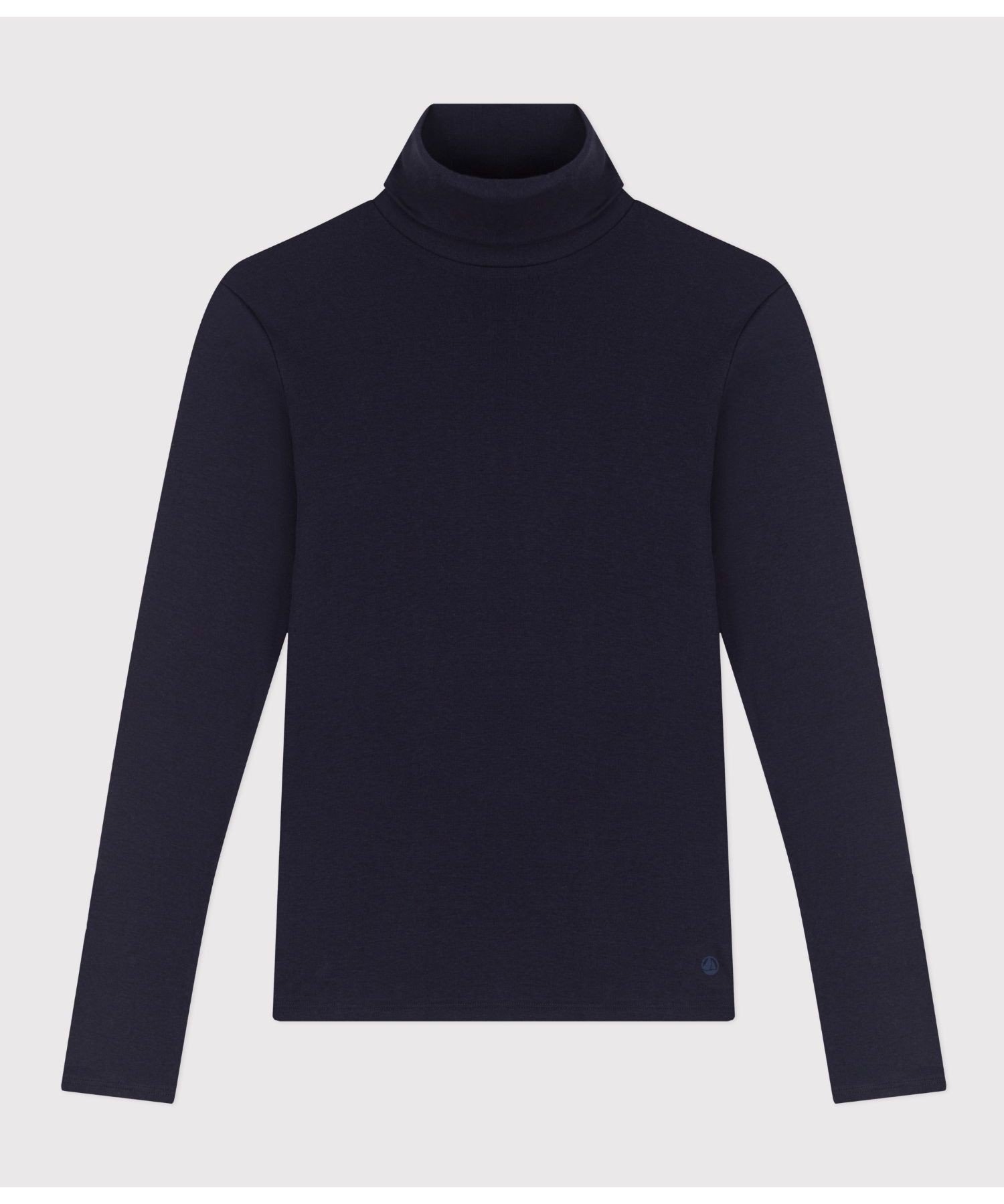 【プチバトー/PETIT BATEAU】のタートルネック長袖Tシャツ インテリア・キッズ・メンズ・レディースファッション・服の通販 founy(ファニー) 　ファッション　Fashion　レディースファッション　Fashion for Women　トップス・カットソー　Cut & Sew Tops　シャツ・ブラウス・オフィスカジュアル　Elegant Blouses & Button-Ups　ロングTシャツ・Tシャツ　Longline T-Shirts & Tees　タートルネック・ハイネックトップス　Turtlenecks & High-Neck Tops　おすすめ　Recommended / Our Picks　シンプル　Simple, Minimal　タートルネック　Turtleneck, High Neck　冬　Winter / This Winter　長袖　Long Sleeve, Full Sleeve　ダークネイビー|ID: prp329100004751114 ipo3291000000034354054