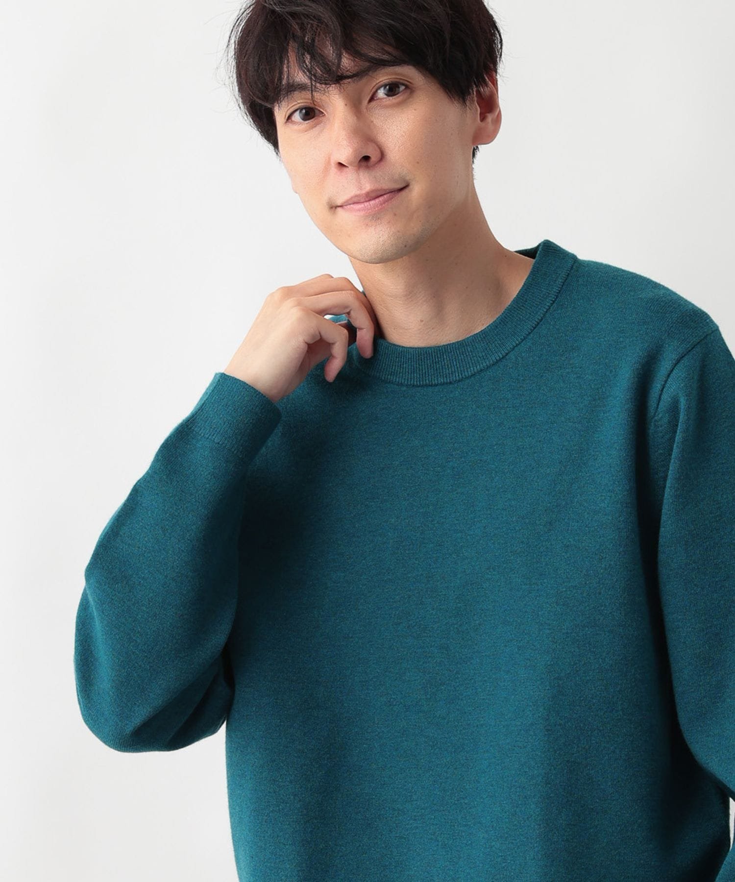 【グローバルワーク/GLOBAL WORK / MEN】のメルティクルーネックプルオーバー/523898 インテリア・キッズ・メンズ・レディースファッション・服の通販 founy(ファニー)  ファッション Fashion メンズファッション Fashion for Men トップス・カットソー Cut & Sew Tops 2024年 2024 2024-2025秋冬・A/W Autumn/Winter 2024–25 AW24–25 おすすめ Recommended / Our Picks インナー Innerwear シンプル Simple, Minimal ジャケット Jacket, Outerwear ボトム Bottoms, Lower Wear 秋 Autumn A/W・秋冬 Autumn/Winter グリーン75|ID: prp329100004751300 ipo3291000000034355728