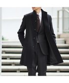 【タケオキクチ/TAKEO KIKUCHI / MEN】の【ウールカシミヤブレンド】ビーバー調 スタンドカラー コート ブラック|ID: prp329100004751324 ipo3291000000035168204