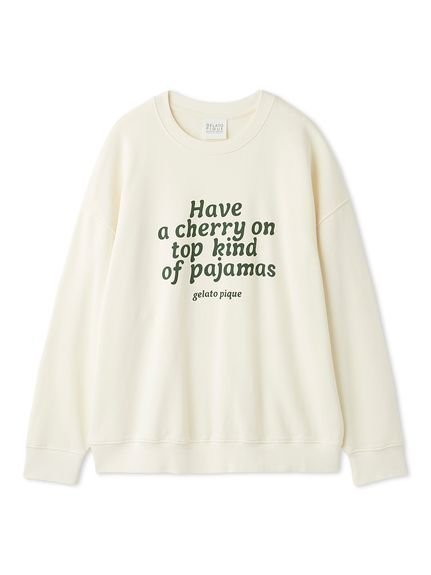 【ジェラート ピケ/gelato pique】の【UNISEX】裏毛プルオーバー 人気、トレンドファッション・服の通販 founy(ファニー) ファッション Fashion レディースファッション Fashion for Women トップス・カットソー Cut & Sew Tops カジュアルプルオーバー・ニットトップス Pullovers & Knit Tops / Casual Pullovers ユニセックス Unisex, Genderless シンプル Simple, Minimal スウェット / スエット Sweatshirt, Sweatwear ストライプ Stripe, Striped Pattern スマート Smart, Elegant チェリー Cherry, Cherry Pattern ハーフ Half, Half-Length パジャマ Pajamas, Sleepwear プリント Print, Printed Pattern ロング Long, Long-Length other-1|ID: prp329100004751327 ipo3291000000034489155