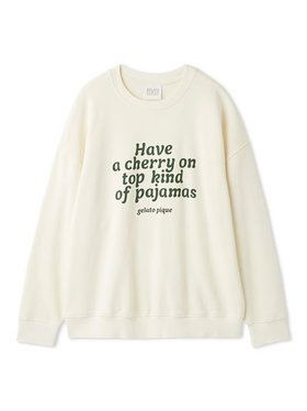 【ジェラート ピケ/gelato pique】の【UNISEX】裏毛プルオーバー 人気、トレンドファッション・服の通販 founy(ファニー) ファッション Fashion レディースファッション Fashion for Women トップス・カットソー Cut & Sew Tops カジュアルプルオーバー・ニットトップス Pullovers & Knit Tops / Casual Pullovers ユニセックス Unisex, Genderless シンプル Simple, Minimal スウェット / スエット Sweatshirt, Sweatwear ストライプ Stripe, Striped Pattern スマート Smart, Elegant チェリー Cherry, Cherry Pattern ハーフ Half, Half-Length パジャマ Pajamas, Sleepwear プリント Print, Printed Pattern ロング Long, Long-Length |ID:prp329100004751327