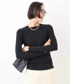 【ミッシェルクラン/MICHEL KLEIN】のYURI KOBAYASHIコラボ シアーカットソー 人気、トレンドファッション・服の通販 founy(ファニー) ファッション Fashion レディースファッション Fashion for Women トップス・カットソー Cut & Sew Tops カットソー・ベーシックTシャツ Cut-and-Sewn Tops / Stretch Tees & Basics インド Indian Textile インナー Innerwear 洗える Machine Washable キャミ Camisole, Cami Top コラボ Collaboration, Collab コンパクト Compact, Small Size シアー Sheer, See-Through シンプル Simple, Minimal スタイリッシュ Stylish, Fashionable ストレッチ Stretch, Stretchy Fabric ダウン Down, Puffer トレンド Trend, Trending Now 長袖 Long Sleeve, Full Sleeve バランス Balance, Style Balance フィット Fit, Slim Fit ベーシック Basic, Essential 防寒 Cold Protection, Winter-Ready リラックス Relax, Relaxed Fit ロング Long, Long-Length 冬 Winter / This Winter 再入荷 Restock / Back in Stock おすすめ Recommended / Our Picks 旅行 Travel エレガント 上品 Elegant 年末年始 Year-end and New Year Holidays thumbnail ブラック|ID: prp329100004751330 ipo3291000000034356052