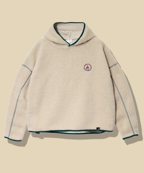 【ゴースローキャラバン/go slow caravan】のボアミドルフーディー (WOMENS) 人気、トレンドファッション・服の通販 founy(ファニー)  ファッション Fashion レディースファッション Fashion for Women インナー Innerwear スウェット / スエット Sweatshirt, Sweatwear パイピング Piping, Trim Design ボトム Bottoms, Lower Wear ミドル Middle Length, Mid Height リラックス Relax, Relaxed Fit ワイド Wide, Wide Fit 冬 Winter / This Winter  other-1|ID: prp329100004751394 ipo3291000000034356800