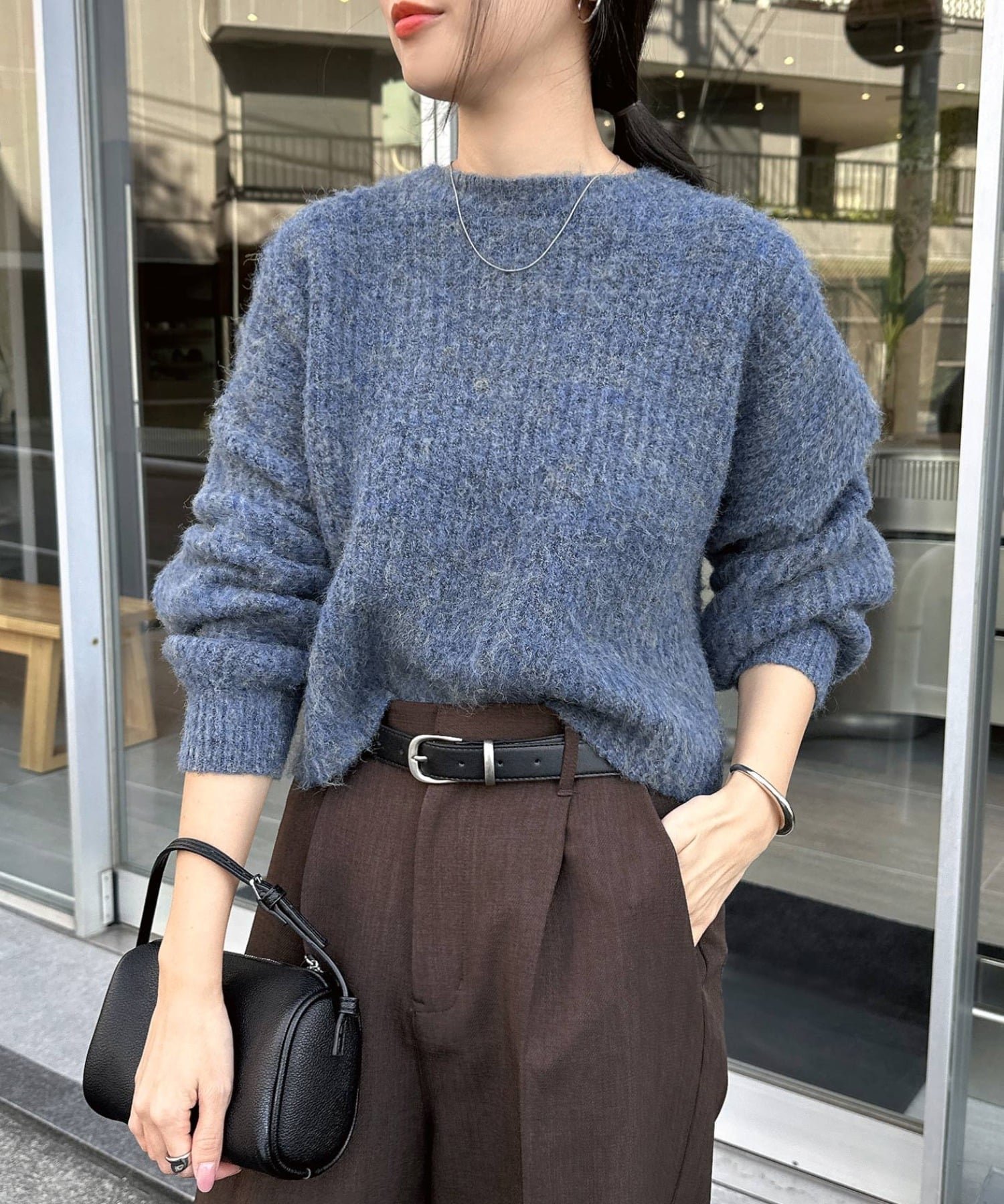 【アンドミー/andme】のショート丈 ミックスカラー 長袖 ニット トップス 人気、トレンドファッション・服の通販 founy(ファニー) ファッション Fashion レディースファッション Fashion for Women トップス・カットソー Cut & Sew Tops ニット Knit Tops & Sweaters アクリル Acrylic Material エアリー Airy Texture クロップド Cropped, Short Length ショート Short, Short Length バランス Balance, Style Balance ミックス Mix, Mixed Style 畦 Ribbed Knit 長袖 Long Sleeve, Full Sleeve other-1|ID: prp329100004751424 ipo3291000000034789963