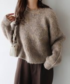 【アンドミー/andme】のショート丈 ミックスカラー 長袖 ニット トップス 人気、トレンドファッション・服の通販 founy(ファニー) ファッション Fashion レディースファッション Fashion for Women トップス・カットソー Cut & Sew Tops ニット Knit Tops & Sweaters アクリル Acrylic Material エアリー Airy Texture クロップド Cropped, Short Length ショート Short, Short Length バランス Balance, Style Balance ミックス Mix, Mixed Style 畦 Ribbed Knit 長袖 Long Sleeve, Full Sleeve thumbnail ベージュ|ID: prp329100004751424 ipo3291000000034789969