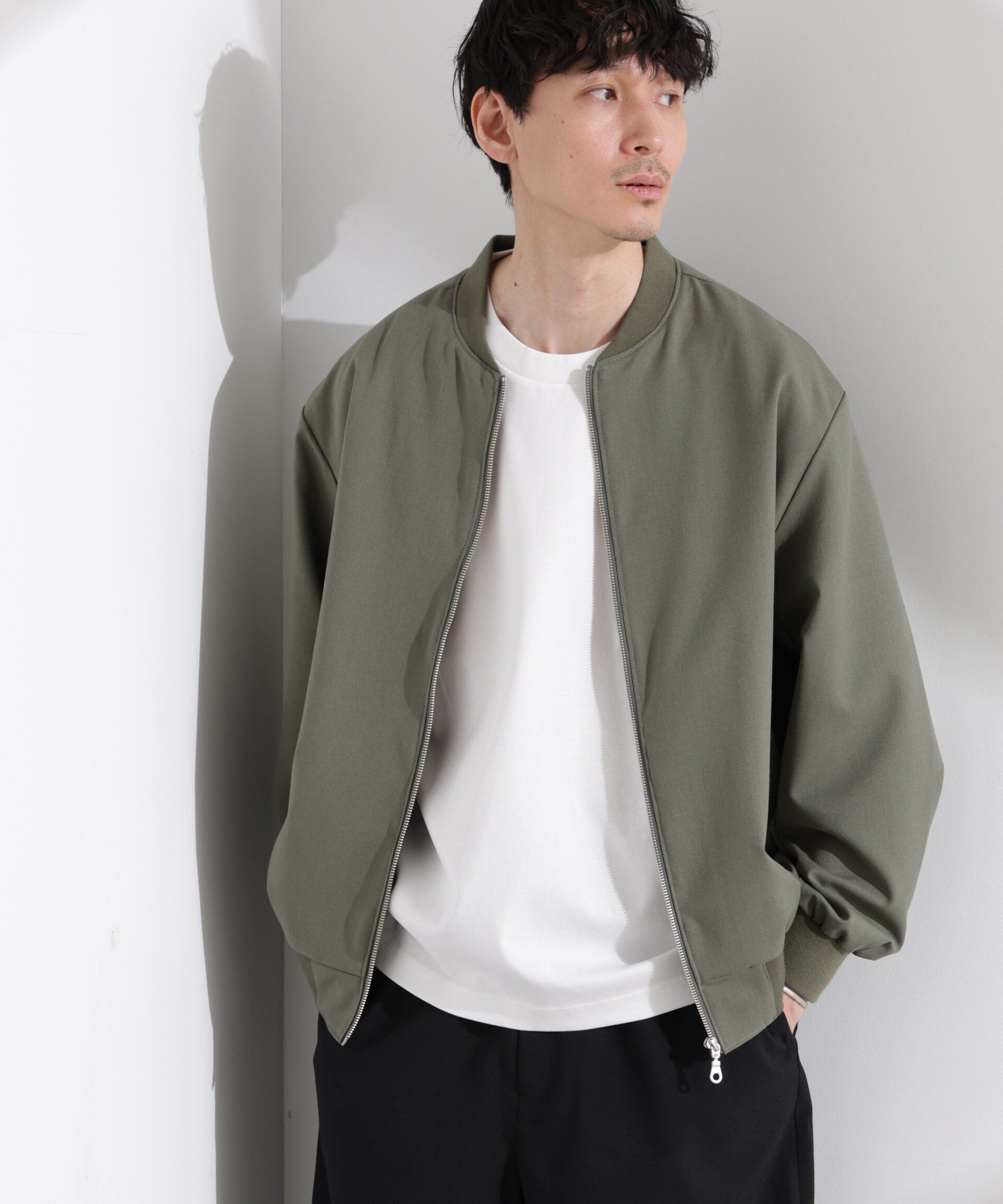 【ナノ ユニバース/nano universe / MEN】のTRインタックMA-1 インテリア・キッズ・メンズ・レディースファッション・服の通販 founy(ファニー)  ファッション Fashion メンズファッション Fashion for Men インナー Innerwear ウォッシャブル Machine Washable 春 Spring シンプル Simple, Minimal ストレッチ Stretch, Stretchy Fabric スラックス Slacks, Dress Pants デニム Denim, Jeans Material バルーン Balloon, Balloon Silhouette 羽織 Haori, Light Jacket ルーズ Loose, Oversized ワイド Wide, Wide Fit 冬 Winter / This Winter アウトレット Outlet / Clearance おすすめ Recommended / Our Picks エレガント 上品 Elegant 2025年 2025 2025春夏・S/S Spring/Summer 2025 SS25 L.グリーン|ID: prp329100004751428 ipo3291000000034357281