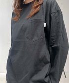 【アズノウアズ プラス/AS KNOW AS plus】の♪ポケット付き コットンシンプルロンT 人気、トレンドファッション・服の通販 founy(ファニー) ファッション Fashion レディースファッション Fashion for Women トップス・カットソー Cut & Sew Tops ロングTシャツ・Tシャツ Longline T-Shirts & Tees インナー Innerwear サロペット Overalls, Salopette シンプル Simple, Minimal 長袖 Long Sleeve, Full Sleeve バランス Balance, Style Balance ビスチェ Bustier, Corset Top ベスト Vest, Waistcoat ポケット Pocket, Pocket Detail 再入荷 Restock / Back in Stock thumbnail ブラック|ID: prp329100004751469 ipo3291000000034498540