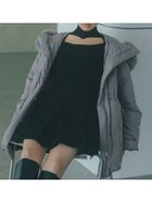 【スナイデル/SNIDEL】の【WEB限定カラーあり】西川フードファーミドルダウン GRY[006]|ID:prp329100004751473