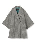 【トゥモローランド/TOMORROWLAND】のウールカシミヤシェファード フレアスリーブショートコート 18 グレー系|ID: prp329100004751498 ipo3291000000034455449