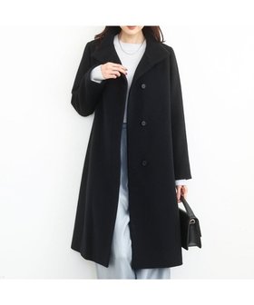 【エムケイ ミッシェルクラン/MK MICHEL KLEIN】のSUPER100sウール スタンドカラーロングコート 人気、トレンドファッション・服の通販 founy(ファニー) ファッション Fashion レディースファッション Fashion for Women アウター Coat / Outerwear Collection コート・ロングコート・ピーコート Long Coats, Peacoats & More 春 Spring 秋 Autumn 今季 This Season, Current Season スタンド Stand Collar, Upright Stand 定番 Standard, Basic Item なめらか Smooth, Silky Texture 人気 Popular, Best Seller パターン Pattern, Design Print 冬 Winter / This Winter 夏 Summer エレガント 上品 Elegant ビジネス 仕事 通勤 Business / Work / Commuting |ID:prp329100004751507