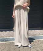 【ドゥドゥ/DouDou】の【累計販売数2万枚突破/20色4サイズ展開!】タックワイドパンツ ライトベージュ|ID: prp329100004751538 ipo3291000000034426514