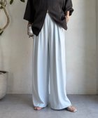 【ドゥドゥ/DouDou】の【累計販売数2万枚突破/20色4サイズ展開!】タックワイドパンツ スカイブルー|ID: prp329100004751538 ipo3291000000034426523