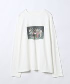 【ジーナシス/JEANASiS】のアソートレトログラフィックプリントロンTEE 人気、トレンドファッション・服の通販 founy(ファニー) ファッション Fashion レディースファッション Fashion for Women トップス・カットソー Cut & Sew Tops ロングTシャツ・Tシャツ Longline T-Shirts & Tees インナー Innerwear カットソー Cut and Sewn Top カーディガン Cardigan, Knitwear デニム Denim, Jeans Material プリント Print, Printed Pattern 春 Spring 長袖 Long Sleeve, Full Sleeve thumbnail ホワイト系その他|ID: prp329100004751546 ipo3291000000034359033