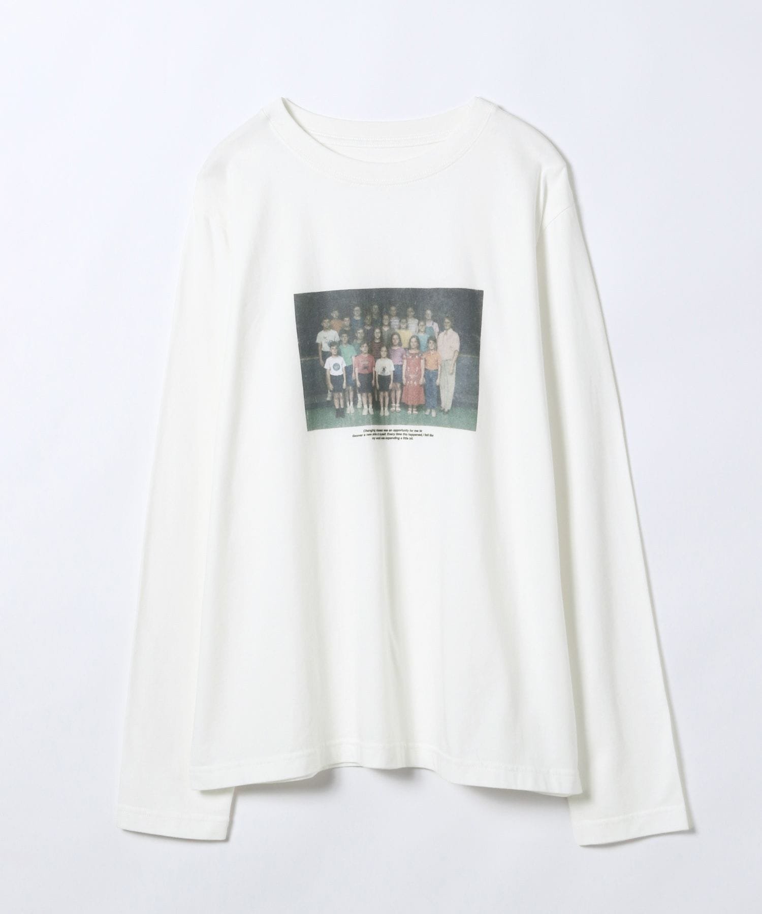 【ジーナシス/JEANASiS】のアソートレトログラフィックプリントロンTEE インテリア・キッズ・メンズ・レディースファッション・服の通販 founy(ファニー)  ファッション Fashion レディースファッション Fashion for Women トップス・カットソー Cut & Sew Tops ロングTシャツ・Tシャツ Longline T-Shirts & Tees インナー Innerwear カットソー Cut and Sewn Top カーディガン Cardigan, Knitwear デニム Denim, Jeans Material プリント Print, Printed Pattern 春 Spring 長袖 Long Sleeve, Full Sleeve ホワイト系その他|ID: prp329100004751546 ipo3291000000034359033