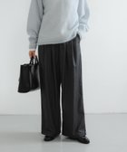 【アーバンリサーチ/URBAN RESEARCH】の『3サイズ展開』『イージーケア』 ウール混タックギャザーストレートパンツ CCL STRIPE|ID: prp329100004751566 ipo3291000000035159409