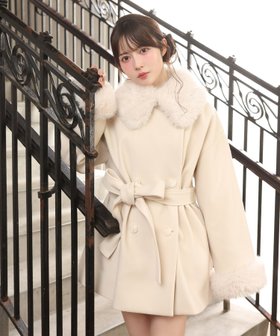 【ナイスクラップ/NICE CLAUP】の3WAY衿袖ファーミドルコート 人気、トレンドファッション・服の通販 founy(ファニー) ファッション Fashion レディースファッション Fashion for Women アウター Coat / Outerwear Collection コート・ロングコート・ピーコート Long Coats, Peacoats & More スタンド Stand Collar, Upright Stand フェミニン Feminine, Girly ボトム Bottoms, Lower Wear 防寒 Cold Protection, Winter-Ready ミドル Middle Length, Mid Height ロング Long, Long-Length 冬 Winter / This Winter 再入荷 Restock / Back in Stock おすすめ Recommended / Our Picks 2025年 2025 2025-2026秋冬・A/W Autumn/Winter 2025–26 AW25–26 |ID:prp329100004751576