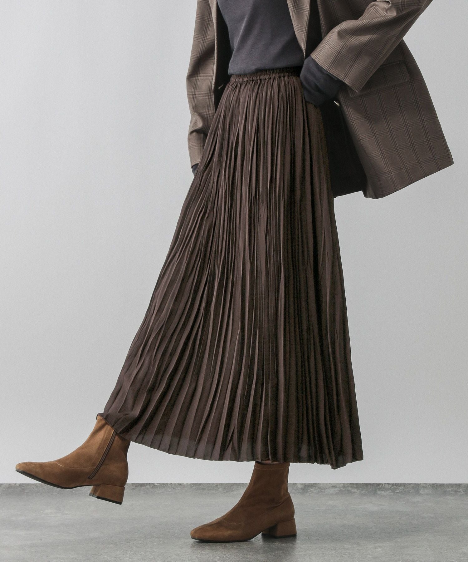 【グローバルワーク/GLOBAL WORK】のワッシャープリーツスカート/603882 インテリア・キッズ・メンズ・レディースファッション・服の通販 founy(ファニー) ファッション Fashion レディースファッション Fashion for Women スカート Skirts プリーツスカート / 上品フェミニンスタイル Pleated Skirts おすすめ Recommended / Our Picks スウェット / スエット Sweatshirt, Sweatwear フレア Flare, Flared プリーツ Pleats, Pleated ランダム Random, Irregular ロング Long, Long-Length ブラウン58|ID: prp329100004751577 ipo3291000000034783896