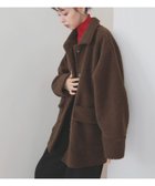 【リアン/Lian】のボアムートンステンカラーコート 人気、トレンドファッション・服の通販 founy(ファニー) ファッション Fashion レディースファッション Fashion for Women アウター Coat / Outerwear Collection コート・ロングコート・ピーコート Long Coats, Peacoats & More フェイクムートン Faux Shearling, Faux Mouton ミドル Middle Length, Mid Height エレガント 上品 Elegant 冬 Winter / This Winter thumbnail ブラウン|ID: prp329100004751589 ipo3291000000034403263