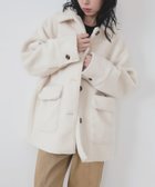【リアン/Lian】のボアムートンステンカラーコート 人気、トレンドファッション・服の通販 founy(ファニー) ファッション Fashion レディースファッション Fashion for Women アウター Coat / Outerwear Collection コート・ロングコート・ピーコート Long Coats, Peacoats & More フェイクムートン Faux Shearling, Faux Mouton ミドル Middle Length, Mid Height エレガント 上品 Elegant 冬 Winter / This Winter thumbnail アイボリー|ID: prp329100004751589 ipo3291000000034403264