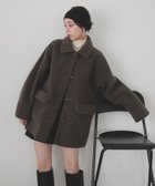 【リアン/Lian】のボアムートンステンカラーコート 人気、トレンドファッション・服の通販 founy(ファニー) ファッション Fashion レディースファッション Fashion for Women アウター Coat / Outerwear Collection コート・ロングコート・ピーコート Long Coats, Peacoats & More フェイクムートン Faux Shearling, Faux Mouton ミドル Middle Length, Mid Height エレガント 上品 Elegant 冬 Winter / This Winter thumbnail チャコールグレー|ID: prp329100004751589 ipo3291000000034964286