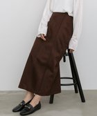 【バブ ブージュルード/Bab Bou Jeloud】の【選べる2タイプ / 低身長~高身長向けサイズあり】スウェードロングスカート BROWN|ID: prp329100004751604 ipo3291000000034652056