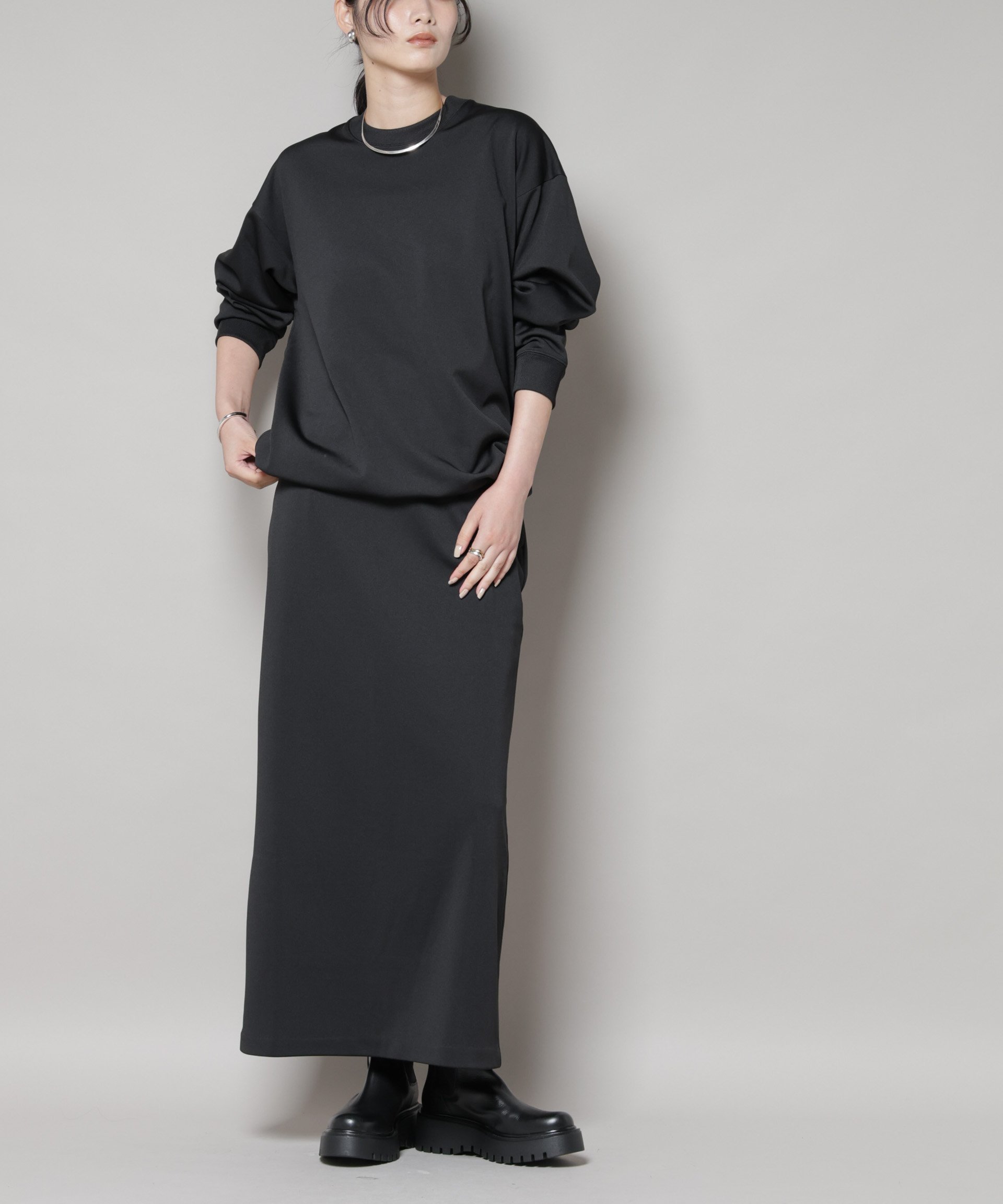 【ナノ ユニバース/nano universe】の「MC」coverossフリースボンディングスカート(セットアップ可) 人気、トレンドファッション・服の通販 founy(ファニー)  ファッション Fashion レディースファッション Fashion for Women セットアップ Matching Sets スカート・ミニ/ミディ/マキシ Skirts / Mini, Midi & Maxi Skirts エレガント 上品 Elegant スリット Slit, Slit Detail セットアップ Set-Up, Coordinated Outfit ボンディング Bonding, Bonded Fabric 2025年 2025 2025-2026秋冬・A/W Autumn/Winter 2025–26 AW25–26  other-1|ID: prp329100004751628 ipo3291000000034360254
