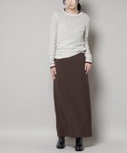 【ナノ ユニバース/nano universe】の「MC」coverossフリースボンディングスカート(セットアップ可) 人気、トレンドファッション・服の通販 founy(ファニー) ファッション Fashion レディースファッション Fashion for Women セットアップ Matching Sets スカート・ミニ/ミディ/マキシ Skirts / Mini, Midi & Maxi Skirts エレガント 上品 Elegant スリット Slit, Slit Detail セットアップ Set-Up, Coordinated Outfit ボンディング Bonding, Bonded Fabric 2025年 2025 2025-2026秋冬・A/W Autumn/Winter 2025–26 AW25–26 thumbnail ブラウン|ID: prp329100004751628 ipo3291000000034360257
