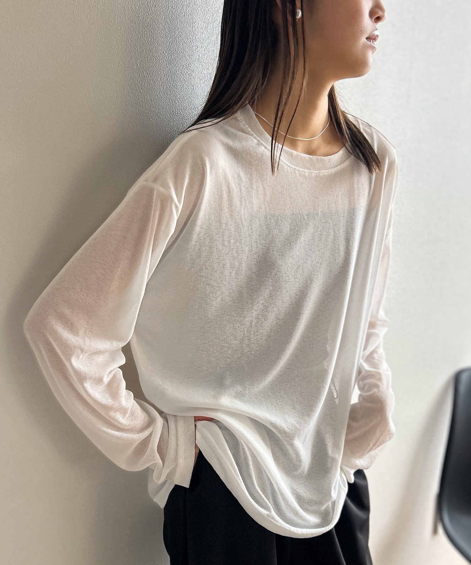【アウトフィッター ラボ/Outfitter lab】のビッグシルエット シースルートップス インテリア・キッズ・メンズ・レディースファッション・服の通販 founy(ファニー)  ファッション Fashion レディースファッション Fashion for Women トップス・カットソー Cut & Sew Tops アウトドア Outdoor Clothing イエロー Yellow インナー Innerwear カーゴパンツ Cargo Pants, Utility Pants キャミソール Camisole, Spaghetti Strap Top シアー Sheer, See-Through シンプル Simple, Minimal ストレッチ Stretch, Stretchy Fabric タンク Tank Top, Sleeveless Top ダメージ Distressed, Destroyed デニム Denim, Jeans Material トレンド Trend, Trending Now 長袖 Long Sleeve, Full Sleeve パープル Purple, Violet ビッグ Big, Oversized ベスト Vest, Waistcoat ポケット Pocket, Pocket Detail マキシ Maxi, Full Length メンズ Men's, Menswear 無地 Plain, Solid Color ラベンダー Lavender おすすめ Recommended / Our Picks 夏 Summer 二次会 After Party ビジネス 仕事 通勤 Business / Work / Commuting ホワイト|ID: prp329100004751633 ipo3291000000034360419