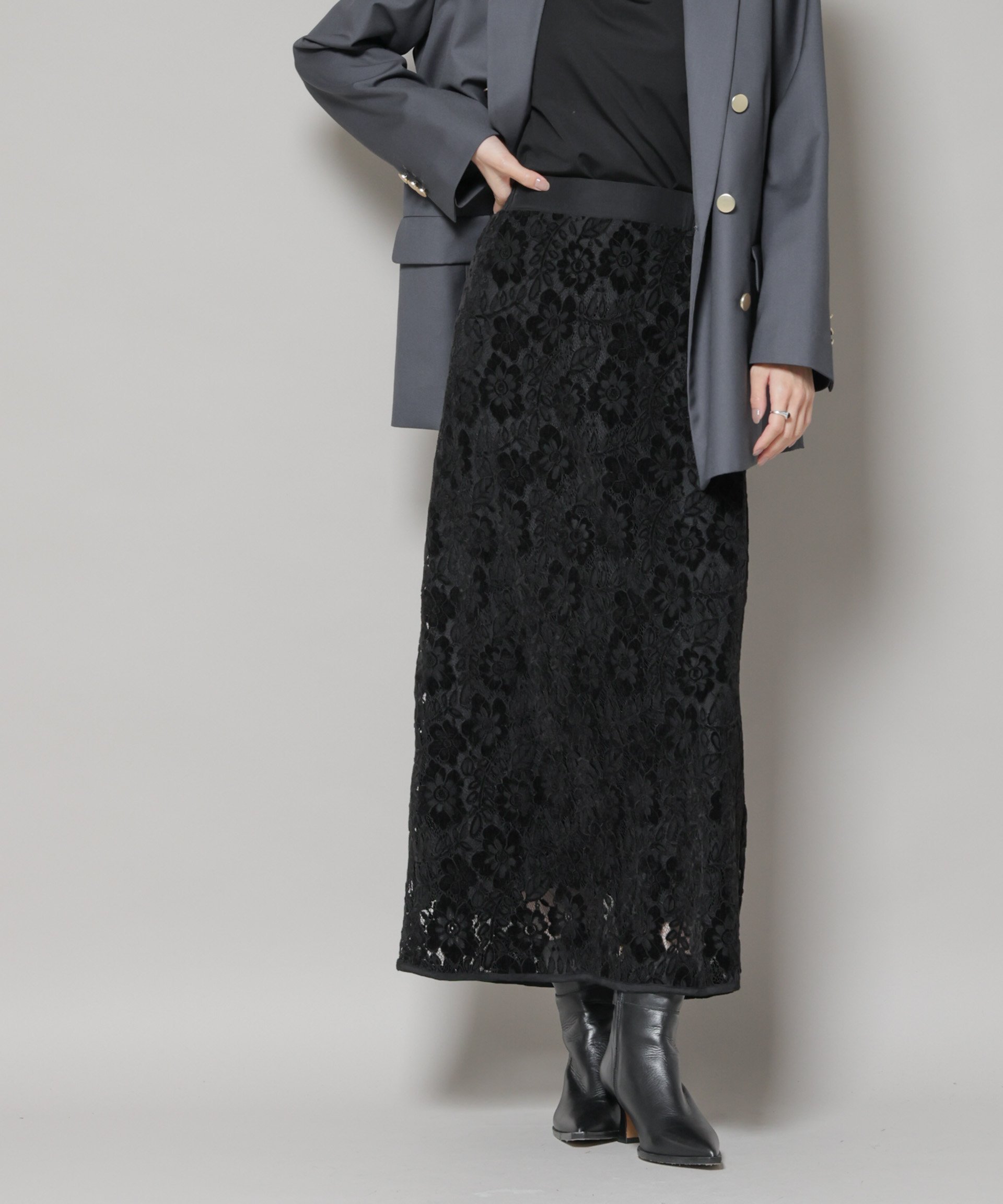 【ナノ ユニバース/nano universe】の起毛レーススカート 人気、トレンドファッション・服の通販 founy(ファニー)  ファッション Fashion レディースファッション Fashion for Women スカート Skirts ウォッシャブル Machine Washable フェミニン Feminine, Girly リラックス Relax, Relaxed Fit レース Lace, Lace Fabric アウトレット Outlet / Clearance 2025年 2025 2025-2026秋冬・A/W Autumn/Winter 2025–26 AW25–26  other-1|ID: prp329100004751645 ipo3291000000034360594