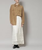 【ナノ ユニバース/nano universe】の起毛レーススカート 人気、トレンドファッション・服の通販 founy(ファニー) ファッション Fashion レディースファッション Fashion for Women スカート Skirts ウォッシャブル Machine Washable フェミニン Feminine, Girly リラックス Relax, Relaxed Fit レース Lace, Lace Fabric アウトレット Outlet / Clearance 2025年 2025 2025-2026秋冬・A/W Autumn/Winter 2025–26 AW25–26 thumbnail アイボリー7|ID: prp329100004751645 ipo3291000000034360600
