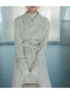 【スナイデル/SNIDEL】のウールカシミヤスタンドカラーコート【カンヘウォン着用】 IVR[003]|ID:prp329100004751660