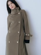 【スナイデル/SNIDEL】のウールカシミヤスタンドカラーコート【カンヘウォン着用】 BRW[058]|ID: prp329100004751660 ipo3291000000035047088