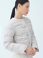 【セルフォード/CELFORD】のトリムデザインキルティングジャケット 人気、トレンドファッション・服の通販 founy(ファニー) ファッション Fashion レディースファッション Fashion for Women アウター Coat / Outerwear Collection レディースジャケット・軽アウター Jackets ショート Short, Short Length ジャケット Jacket, Outerwear スマート Smart, Elegant タフタ Taffeta, Structured Fabric ツイード Twill, Twill Weave ドット Polka Dot, Dot Pattern フレア Flare, Flared ポケット Pocket, Pocket Detail thumbnail GBEG[034]|ID: prp329100004751688 ipo3291000000034784779