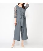 【ドレス/DRESS+】のパーティー 結婚式 ジャンプスーツ パンツドレス レース袖 オールインワン2way 人気、トレンドファッション・服の通販 founy(ファニー) ファッション Fashion レディースファッション Fashion for Women インナー Innerwear エレガント 上品 Elegant クール Cool, Chic スーツ Suit, Formalwear ドレス Dress, One-Piece リボン Ribbon, Bow レース Lace, Lace Fabric ワイド Wide, Wide Fit 結婚式 Wedding thumbnail チャコールグレー|ID: prp329100004751689 ipo3291000000034688639