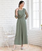 【ドレス/DRESS+】のパーティー 結婚式 ジャンプスーツ パンツドレス レース袖 オールインワン2way 人気、トレンドファッション・服の通販 founy(ファニー) ファッション Fashion レディースファッション Fashion for Women インナー Innerwear エレガント 上品 Elegant クール Cool, Chic スーツ Suit, Formalwear ドレス Dress, One-Piece リボン Ribbon, Bow レース Lace, Lace Fabric ワイド Wide, Wide Fit 結婚式 Wedding thumbnail カーキ|ID: prp329100004751689 ipo3291000000034688640