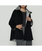 【コムサ/COMME CA】のアンゴラウール ・Aラインショートコート 05:ブラック|ID: prp329100004751699 ipo3291000000034518525