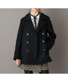 【ドレステリア/DRESSTERIOR】のSuper140 sAラインPコート 人気、トレンドファッション・服の通販 founy(ファニー) ファッション Fashion レディースファッション Fashion for Women アウター Coat / Outerwear Collection コート・ロングコート・ピーコート Long Coats, Peacoats & More Pコート Pea Coats コンパクト Compact, Small Size スマート Smart, Elegant プリント Print, Printed Pattern ミドル Middle Length, Mid Height ワイド Wide, Wide Fit thumbnail ブラック|ID: prp329100004751711 ipo3291000000034569823