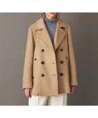 【ドレステリア/DRESSTERIOR】のSuper140 sAラインPコート 人気、トレンドファッション・服の通販 founy(ファニー) ファッション Fashion レディースファッション Fashion for Women アウター Coat / Outerwear Collection コート・ロングコート・ピーコート Long Coats, Peacoats & More Pコート Pea Coats コンパクト Compact, Small Size スマート Smart, Elegant プリント Print, Printed Pattern ミドル Middle Length, Mid Height ワイド Wide, Wide Fit thumbnail ベージュ|ID: prp329100004751711 ipo3291000000034569824