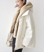 【シップス フォー ウィメン/SHIPS】の【WEB限定】2WAY フェイクファー 中綿 ブルゾン オフホワイト|ID: prp329100004751748 ipo3291000000034850927
