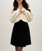 【ジュノア/JUNOAH】のCENEA 2WAYギャザーシャギーニット+ミニキャミワンピース アイボリー|ID: prp329100004751755 ipo3291000000034361994