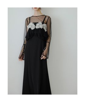 【ビーフラット/bflat】のペタルエンブロイダリードレス 3点セット チュール ブラウス ビスチェ 人気、トレンドファッション・服の通販 founy(ファニー) ファッション Fashion レディースファッション Fashion for Women トップス・カットソー Cut & Sew Tops シャツ・ブラウス・オフィスカジュアル Elegant Blouses & Button-Ups ビスチェ Bustiers & Corset Tops / Layered Bustier Style ワンピース Dresses フォーマル・パーティードレス・結婚式用ドレス Elegant & Casual Dresses エレガント 上品 Elegant キャミワンピース Cami Dress, Slip Dress シンプル Simple, Minimal スリット Slit, Slit Detail スリーブ Sleeve, Long Sleeve / Short Sleeve チュール Tulip, Tulip Motif パール Pearl, Pearl Accent ビスチェ Bustier, Corset Top フラワー Flower, Floral フリル Frill, Ruffle フレア Flare, Flared ベスト Vest, Waistcoat おすすめ Recommended / Our Picks 結婚式 Wedding 披露宴 Wedding Reception 二次会 After Party |ID:prp329100004751762