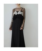 【ビーフラット/bflat】のペタルエンブロイダリードレス 3点セット チュール ブラウス ビスチェ 人気、トレンドファッション・服の通販 founy(ファニー) ファッション Fashion レディースファッション Fashion for Women トップス・カットソー Cut & Sew Tops シャツ・ブラウス・オフィスカジュアル Elegant Blouses & Button-Ups ビスチェ Bustiers & Corset Tops / Layered Bustier Style ワンピース Dresses フォーマル・パーティードレス・結婚式用ドレス Elegant & Casual Dresses エレガント 上品 Elegant キャミワンピース Cami Dress, Slip Dress シンプル Simple, Minimal スリット Slit, Slit Detail スリーブ Sleeve, Long Sleeve / Short Sleeve チュール Tulip, Tulip Motif パール Pearl, Pearl Accent ビスチェ Bustier, Corset Top フラワー Flower, Floral フリル Frill, Ruffle フレア Flare, Flared ベスト Vest, Waistcoat おすすめ Recommended / Our Picks 結婚式 Wedding 披露宴 Wedding Reception 二次会 After Party thumbnail ブラック|ID: prp329100004751762 ipo3291000000034510127