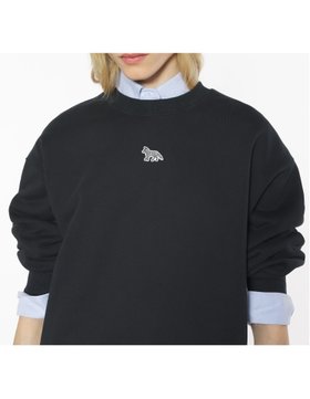 【メゾン キツネ/MAISON KITSUNE】のMAISON KITSUNE/BABY FOX OVERSIZE SWEATSHIRT 人気、トレンドファッション・服の通販 founy(ファニー) ファッション Fashion レディースファッション Fashion for Women トップス・カットソー Cut & Sew Tops シャツ・ブラウス・オフィスカジュアル Elegant Blouses & Button-Ups レディースパーカー・カジュアルフーディー Casual Hoodies & Sweatshirts ロングTシャツ・Tシャツ Longline T-Shirts & Tees スウェット・クルーネックトップス Sweatshirts & Crewnecks / Relaxed Fit Sweat Tops 冬 Winter / This Winter パッチ Patch, Appliqué フレンチ French, French Style エレガント 上品 Elegant 無地 Plain, Solid Color A/W・秋冬 Autumn/Winter |ID:prp329100004751773