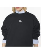【メゾン キツネ/MAISON KITSUNE】のMAISON KITSUNE/BABY FOX OVERSIZE SWEATSHIRT 人気、トレンドファッション・服の通販 founy(ファニー) ファッション Fashion レディースファッション Fashion for Women トップス・カットソー Cut & Sew Tops シャツ・ブラウス・オフィスカジュアル Elegant Blouses & Button-Ups レディースパーカー・カジュアルフーディー Casual Hoodies & Sweatshirts ロングTシャツ・Tシャツ Longline T-Shirts & Tees スウェット・クルーネックトップス Sweatshirts & Crewnecks / Relaxed Fit Sweat Tops 冬 Winter / This Winter パッチ Patch, Appliqué フレンチ French, French Style エレガント 上品 Elegant 無地 Plain, Solid Color A/W・秋冬 Autumn/Winter thumbnail BLACK|ID: prp329100004751773 ipo3291000000034362103