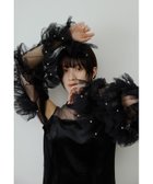 【ビーフラット/bflat】のデタッチスリーブドレス チュール フリル ベロア パール パーティードレス 人気、トレンドファッション・服の通販 founy(ファニー) ファッション Fashion レディースファッション Fashion for Women トップス・カットソー Cut & Sew Tops ベロアトップス Velour Tops / Velvet-Look Items ワンピース Dresses フォーマル・パーティードレス・結婚式用ドレス Elegant & Casual Dresses シンプル Simple, Minimal チュール Tulip, Tulip Motif ドッキング Docking, Mixed Material ドレス Dress, One-Piece パール Pearl, Pearl Accent フリル Frill, Ruffle ベロア Velour, Soft Velvet ポケット Pocket, Pocket Detail ランダム Random, Irregular おすすめ Recommended / Our Picks エレガント 上品 Elegant 結婚式 Wedding 披露宴 Wedding Reception 二次会 After Party thumbnail ブラック×ホワイト|ID: prp329100004751798 ipo3291000000034599979