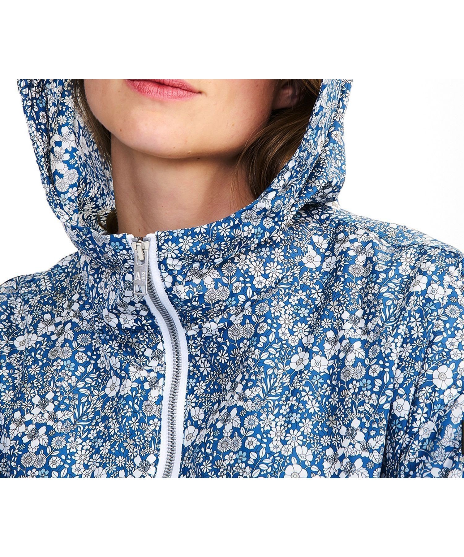 【エーグル/AIGLE】の撥水リバティプリントフーデッドジャケット 人気、トレンドファッション・服の通販 founy(ファニー) 　ファッション　Fashion　レディースファッション　Fashion for Women　アウター　Coat / Outerwear Collection　レディースジャケット・軽アウター　Jackets　シリコン　Silicone, Silicone Material　ドローストリング　Drawstring, Pull Cord　ファブリック　Fabric, Textile　ポケット　Pocket, Pocket Detail　軽量　Lightweight, Ultra Light　 other-1|ID: prp329100004751834 ipo3291000000034532892