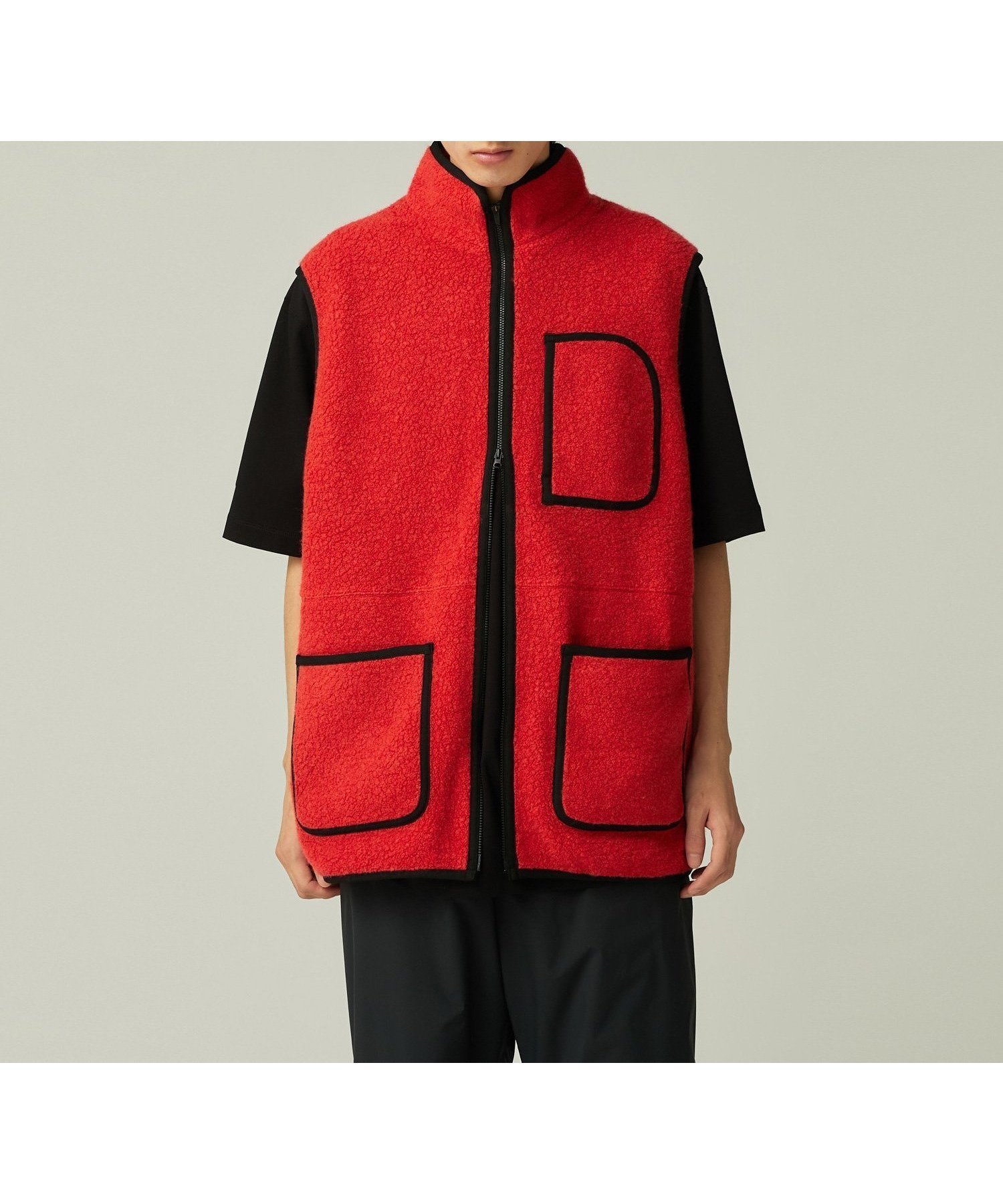 【スノーピーク/SNOW PEAK】のRecycled Wool Boa Vest インテリア・キッズ・メンズ・レディースファッション・服の通販 founy(ファニー)  ファッション Fashion レディースファッション Fashion for Women アウター Coat / Outerwear Collection トップス・カットソー Cut & Sew Tops ベスト&ジレ / 重ね着スタイル Vests & Gilets インナー Innerwear オレンジ Orange ジップ Zip, Zipper スマート Smart, Elegant ハイネック High Neck, Mock Neck パイピング Piping, Trim Design ブルゾン Blouson, Bomber Jacket ポケット Pocket, Pocket Detail リラックス Relax, Relaxed Fit A/W・秋冬 Autumn/Winter 冬 Winter / This Winter 2025年 2025 2025-2026秋冬・A/W Autumn/Winter 2025–26 AW25–26 ORANGE|ID: prp329100004751889 ipo3291000000034363472